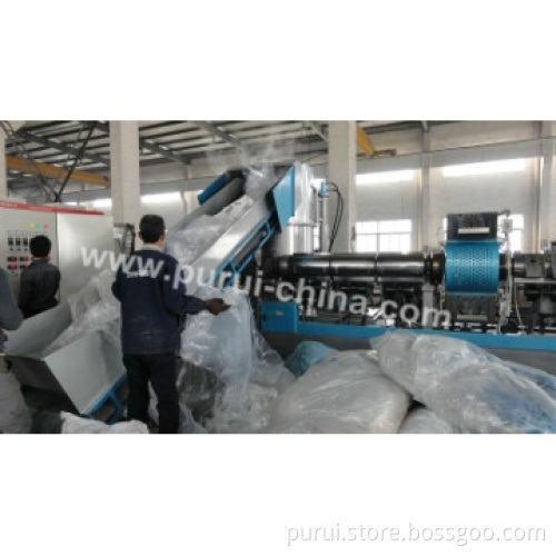 PP PE film pelletizing plant